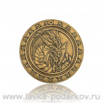 Монета сувенирная "Дракон"
